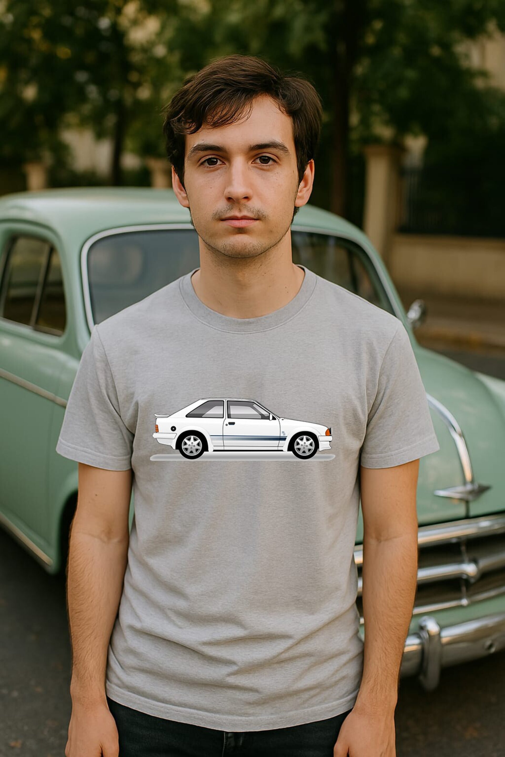camiseta escort rs turbo s1 - 3