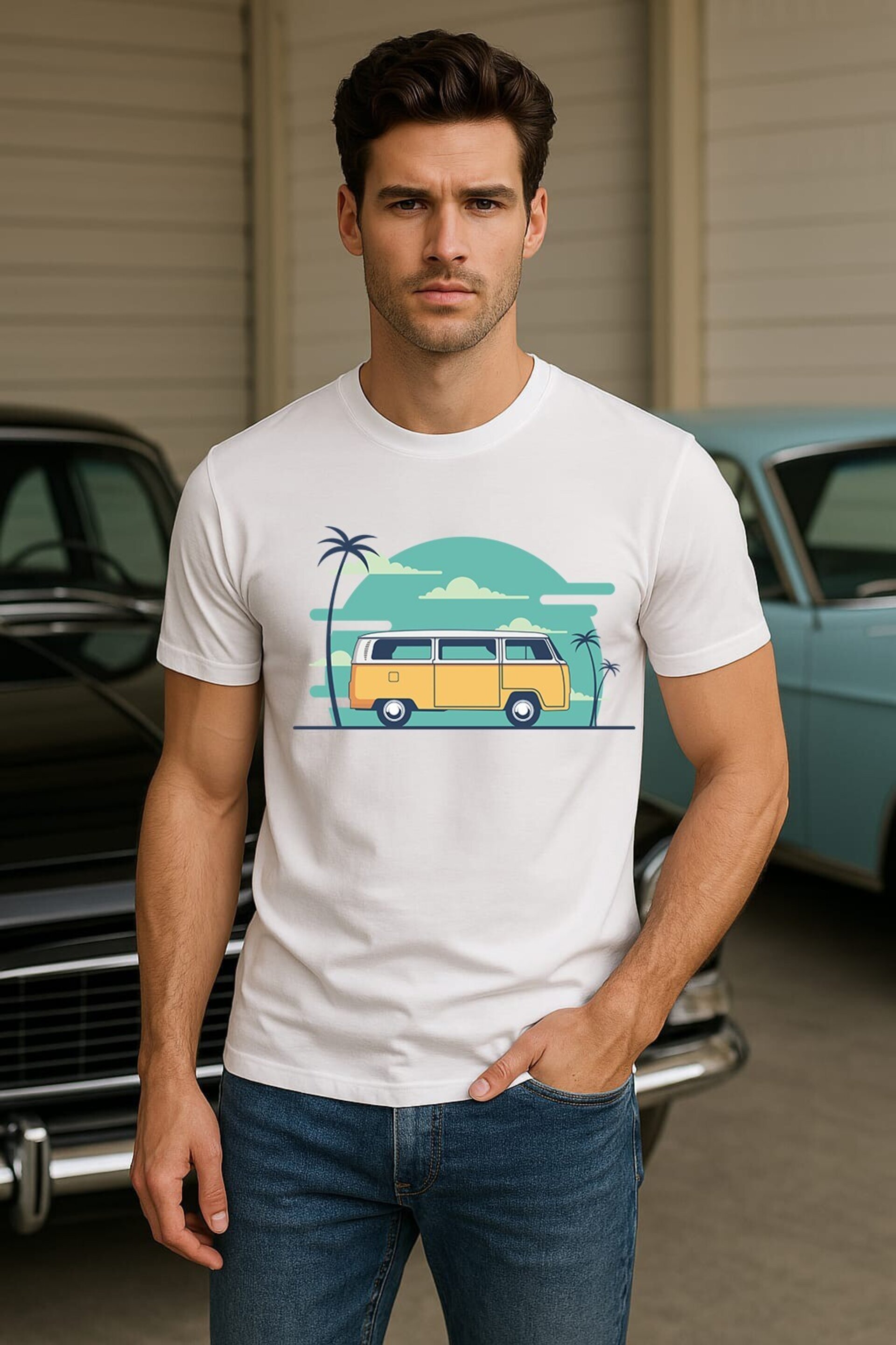 Camiseta vw t2 - 1