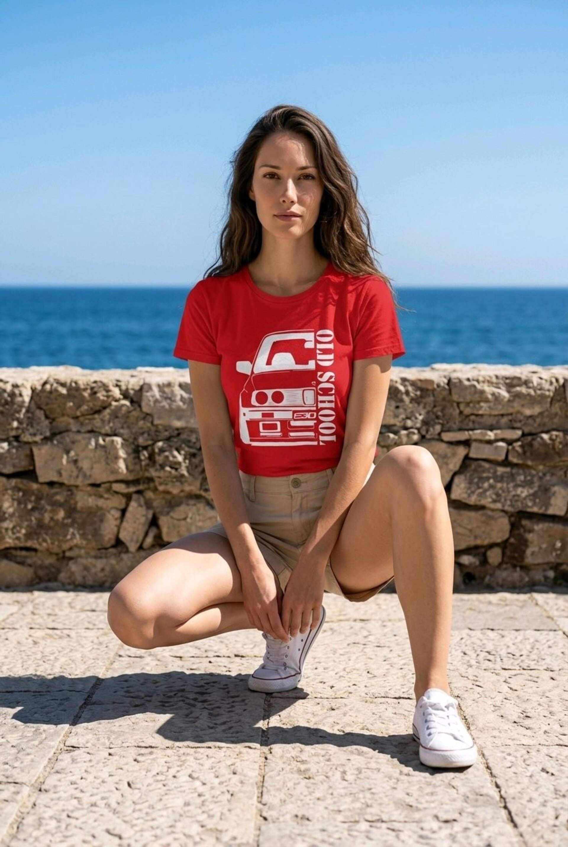 Camiseta Unisex “Old School” E30 Moda Urbana Casual - 10