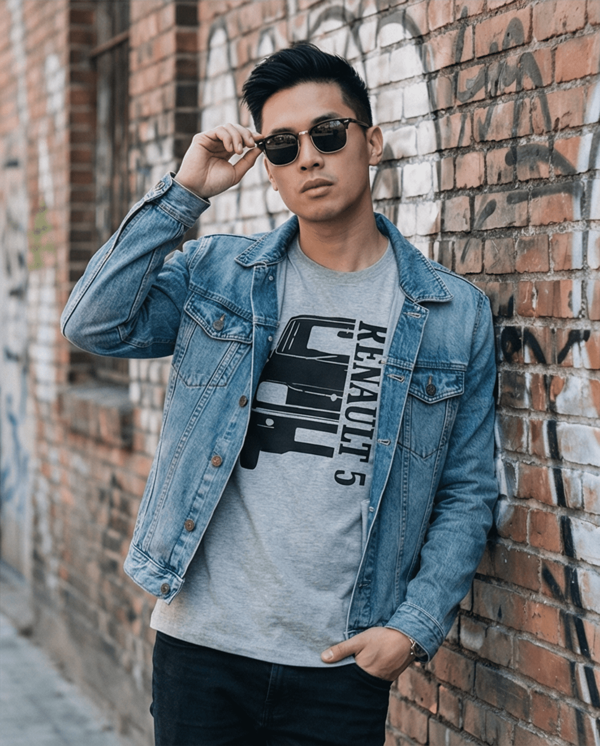 Camiseta Renault 5 Classic – Estilo Retro Motor y Vintage - 1