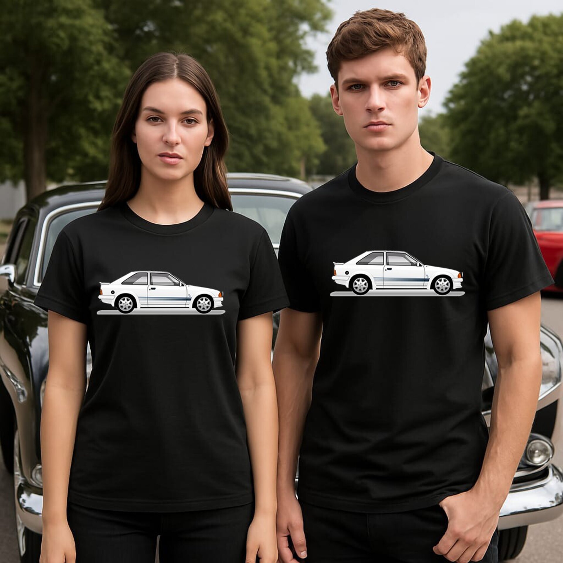 camiseta escort rs turbo s1 - 2