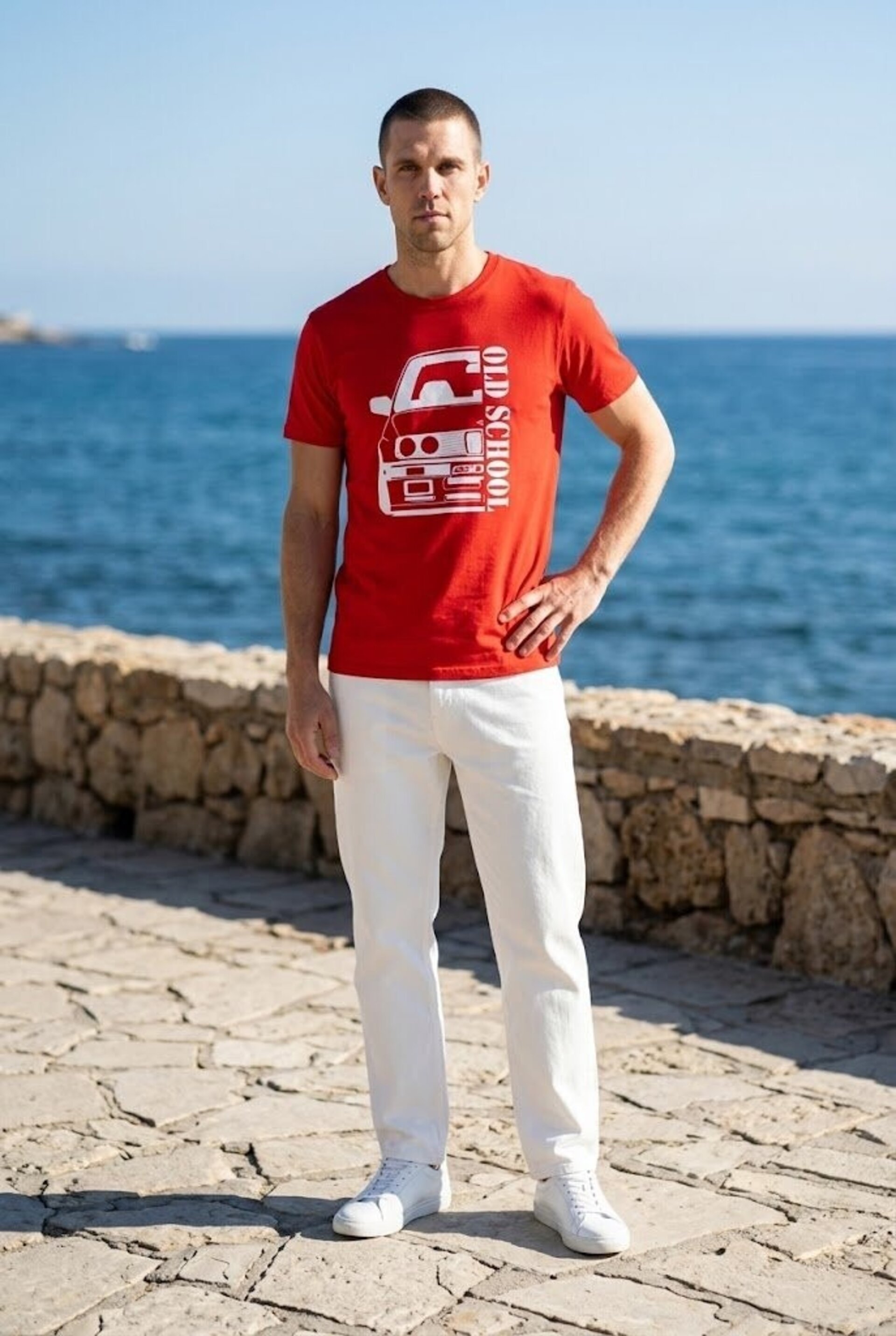 Camiseta Unisex “Old School” E30 Moda Urbana Casual - 3