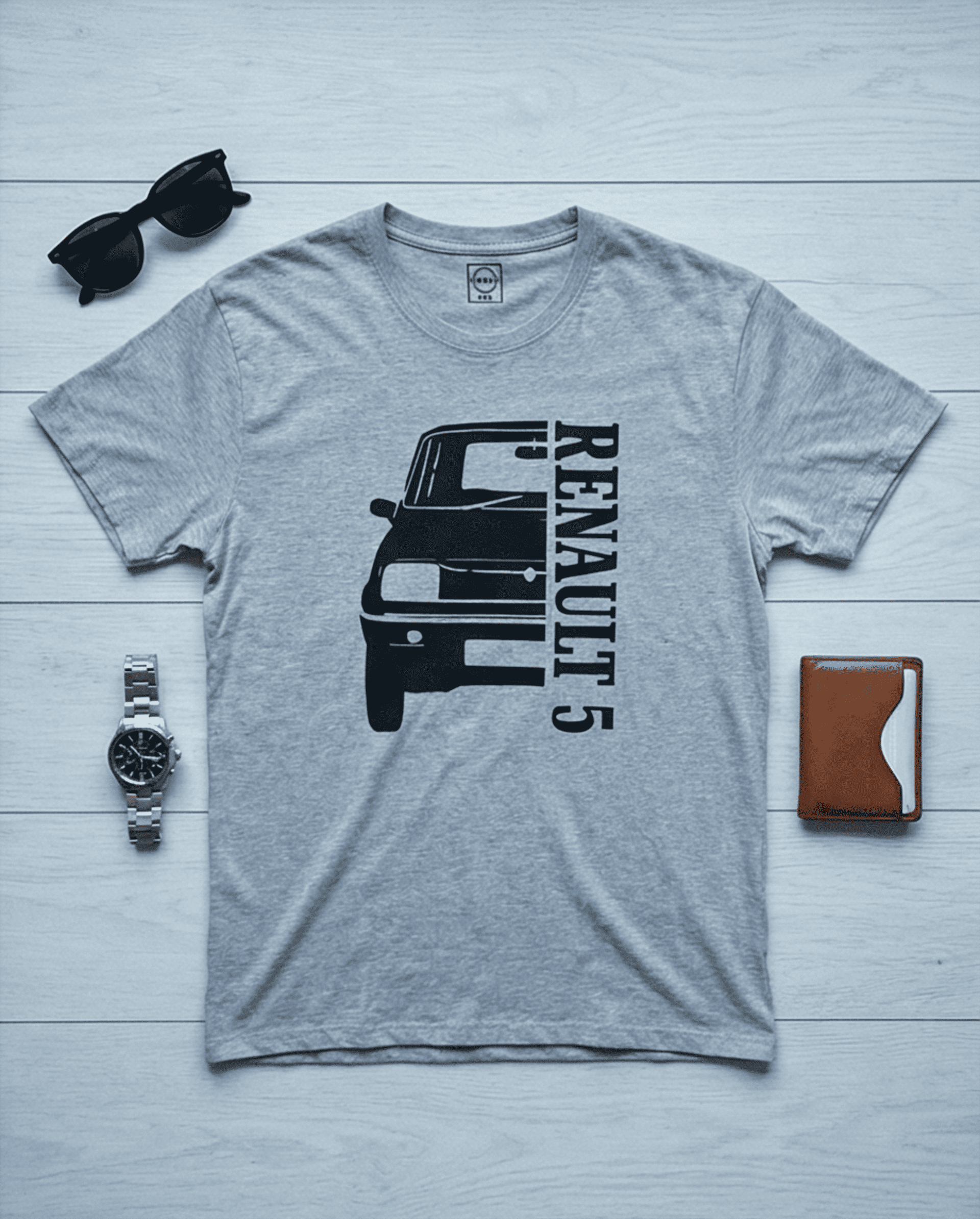 Camiseta Renault 5 Classic – Estilo Retro Motor y Vintage - 3