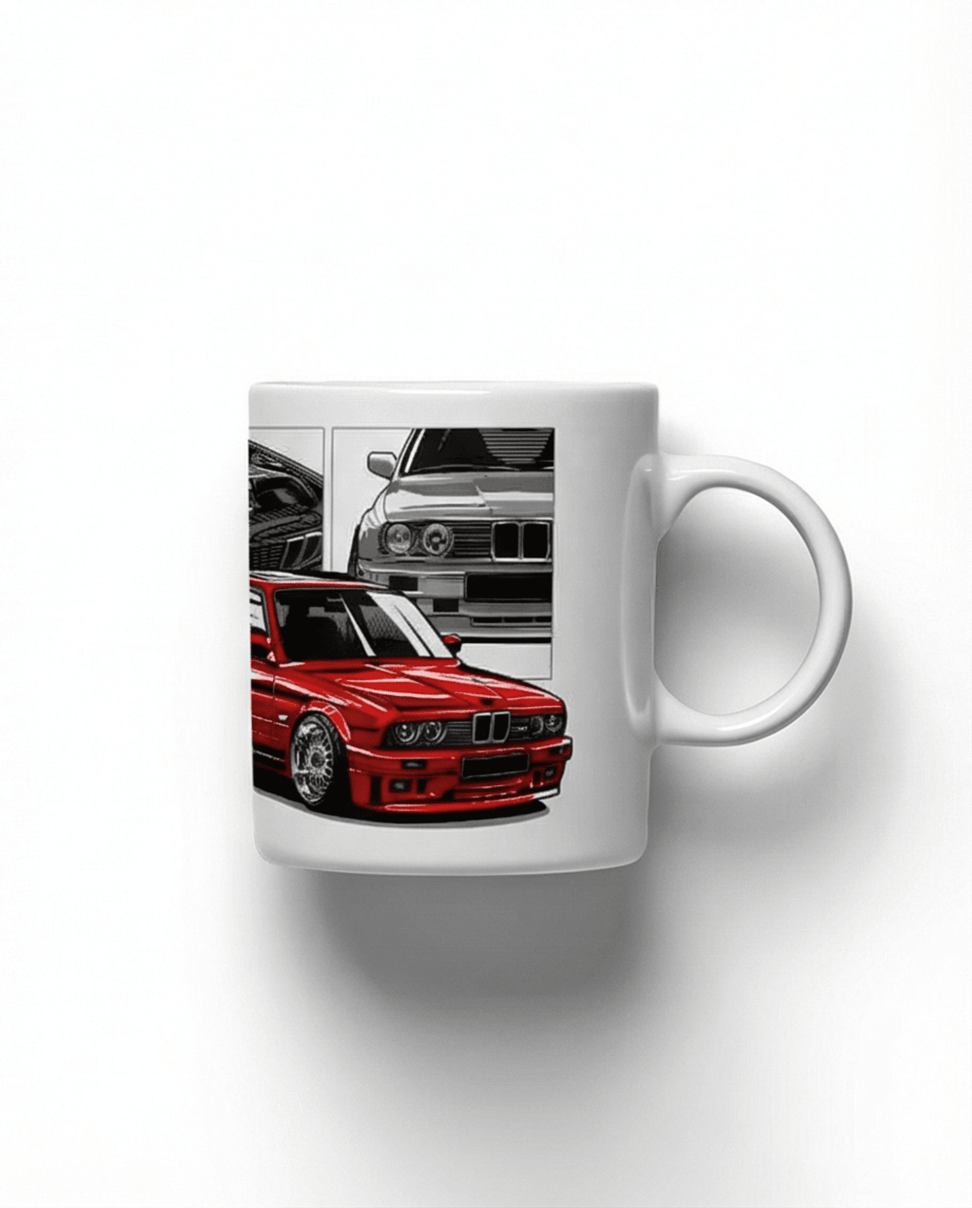 Taza de cerámica E30 – Diseño clásico deportivo - 3