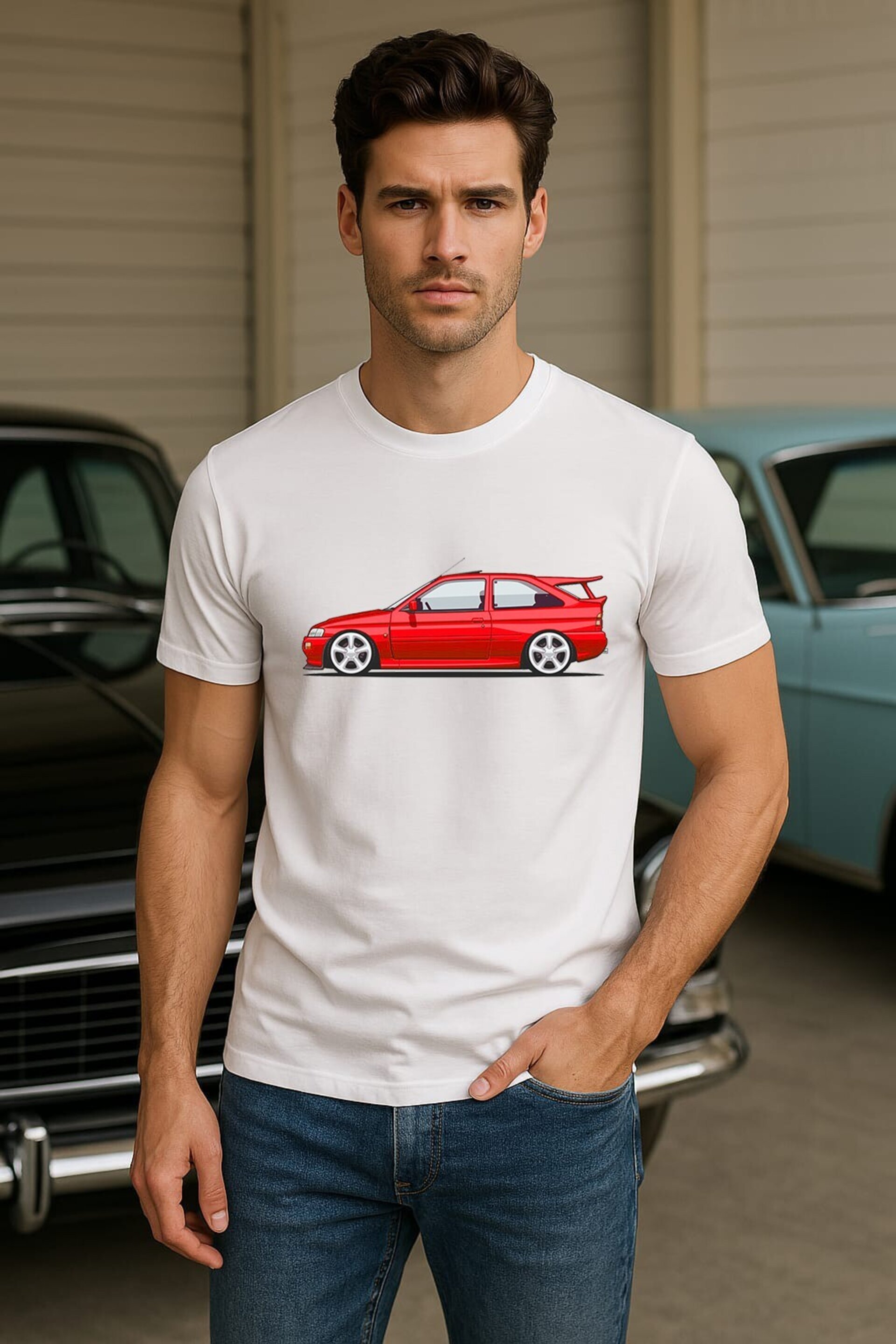 Camiseta escort cosworth - 2