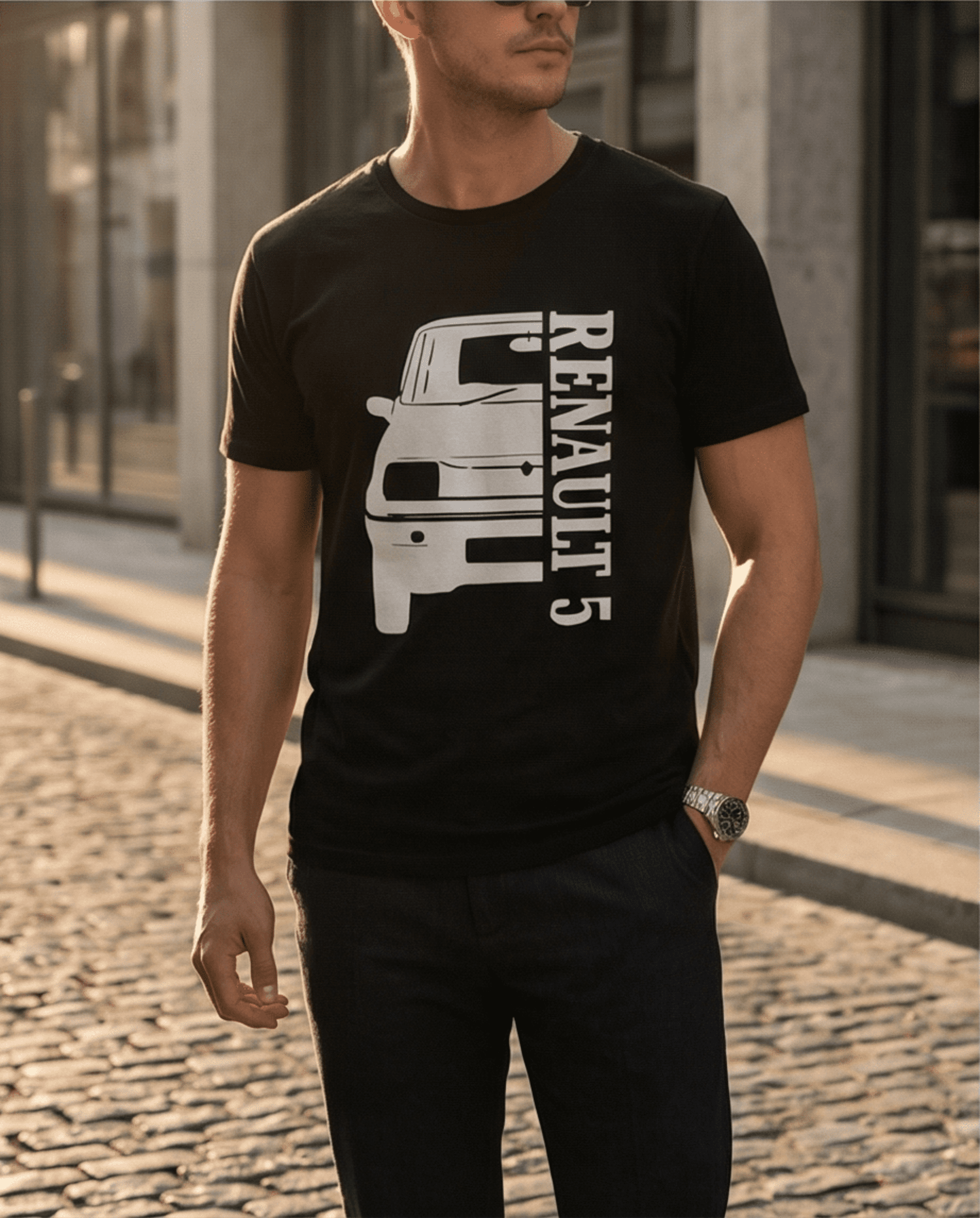 Camiseta Renault 5 Classic – Estilo Retro Motor y Vintage - 2