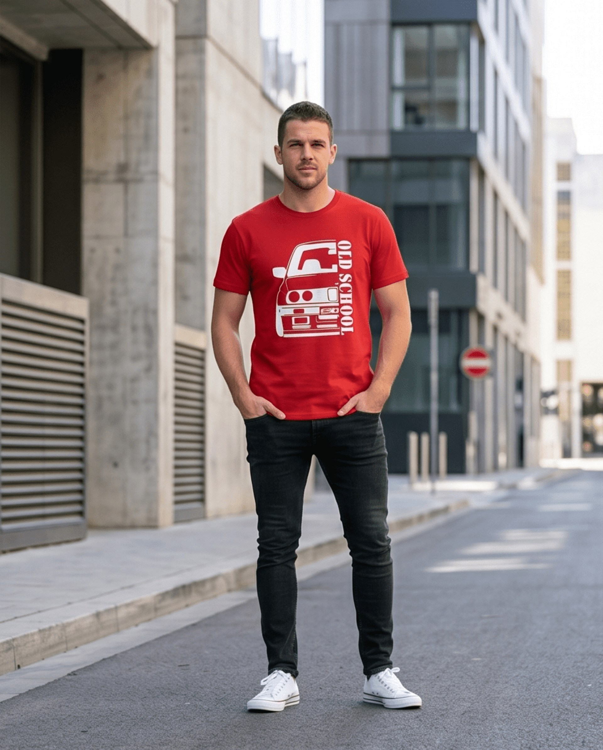 Camiseta Unisex “Old School” E30 Moda Urbana Casual - 9