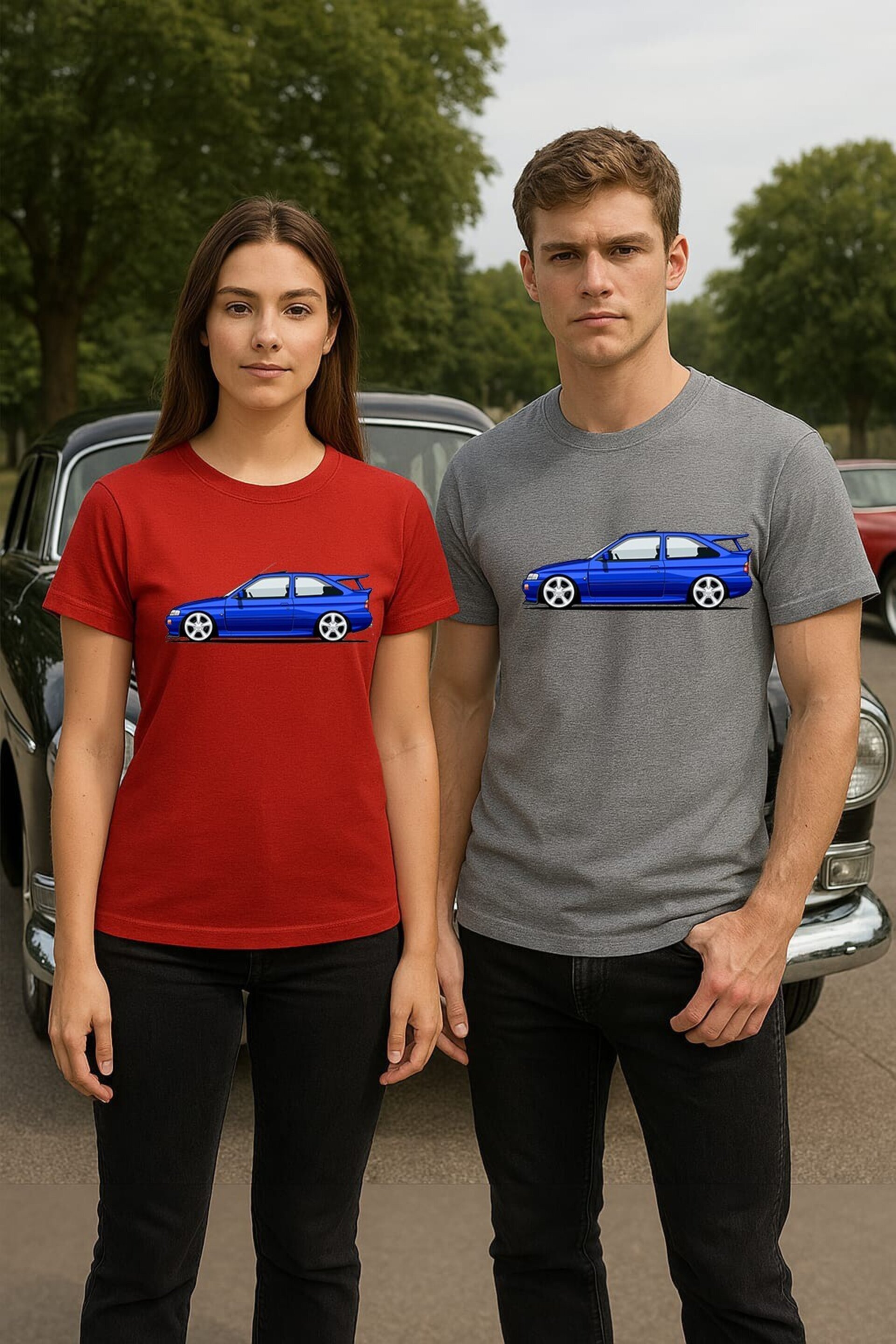 Camiseta escort cosworth - 3