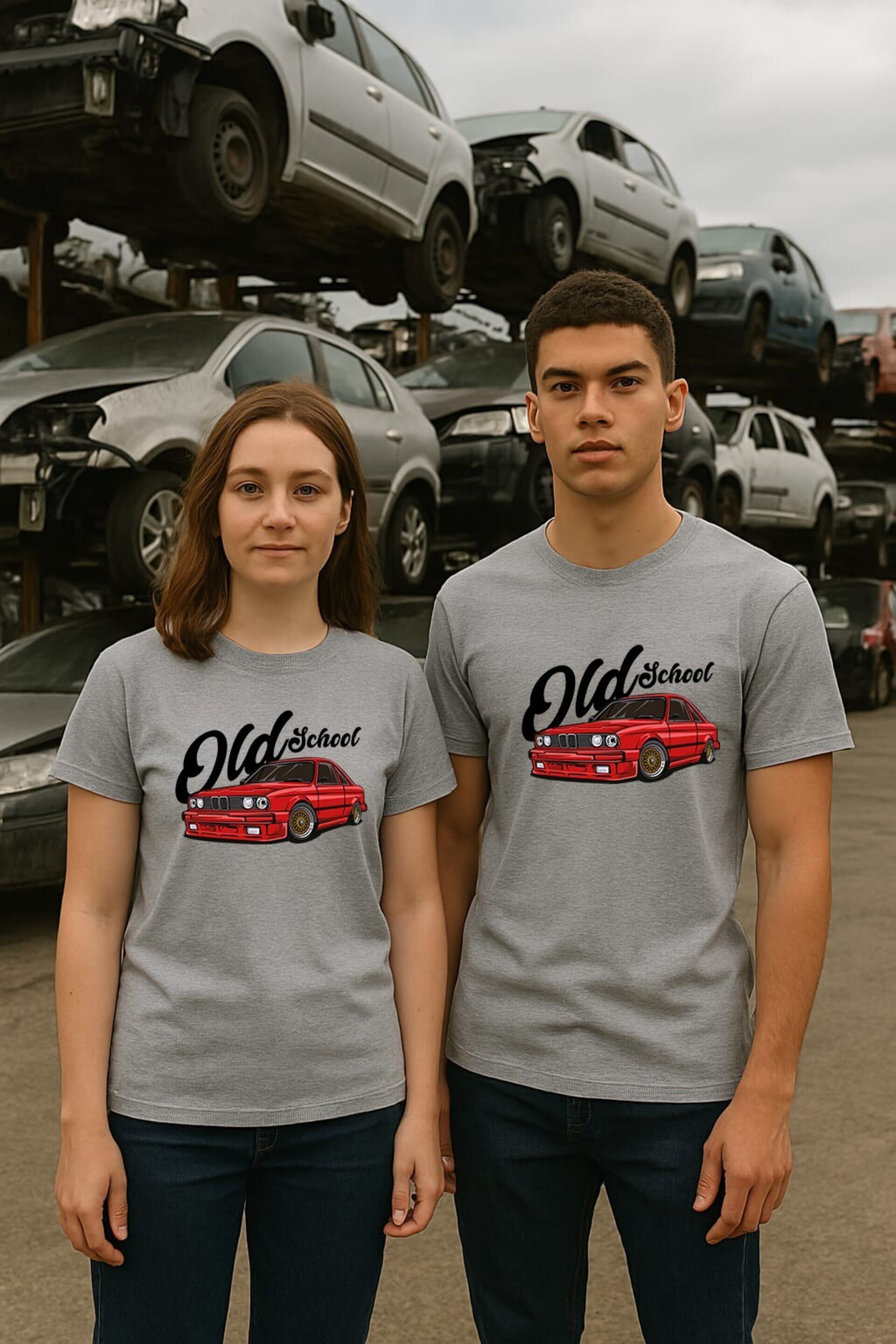 Camiseta e30 old school - 2